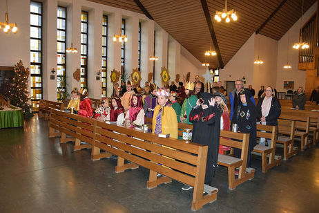 Sternsinger unterwegs in Zierenberg